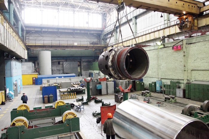 Завершена сборка второго полукорпуса реактора для атомного ледокола «Сибирь».