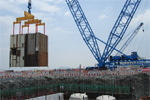 На площадке АЭС «Саньмень» установлен один из самых крупных модулей проекта AP1000.