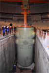 На энергоблоке №2 Волгодонской АЭС завершен монтаж корпуса реактора на штатное место.