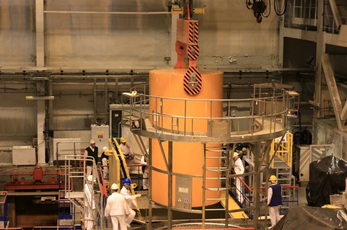 Игналинская АЭС: Идет первый этап испытаний оборудования по обращению с ОЯТ.